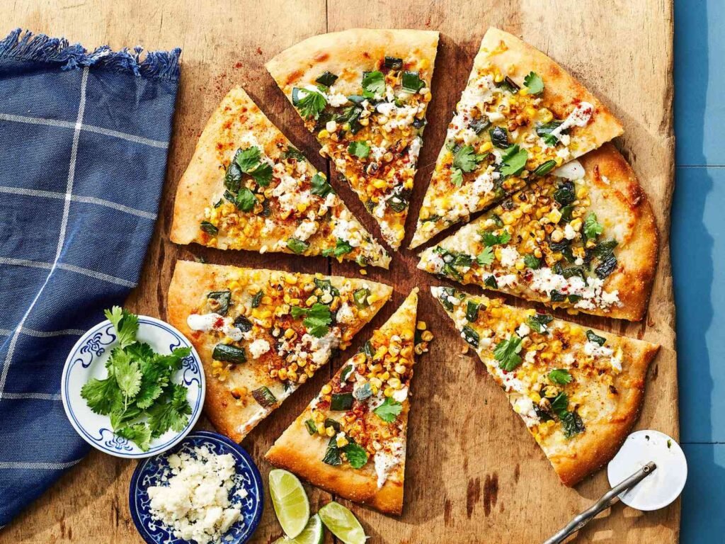 Corn Cheese Pizza