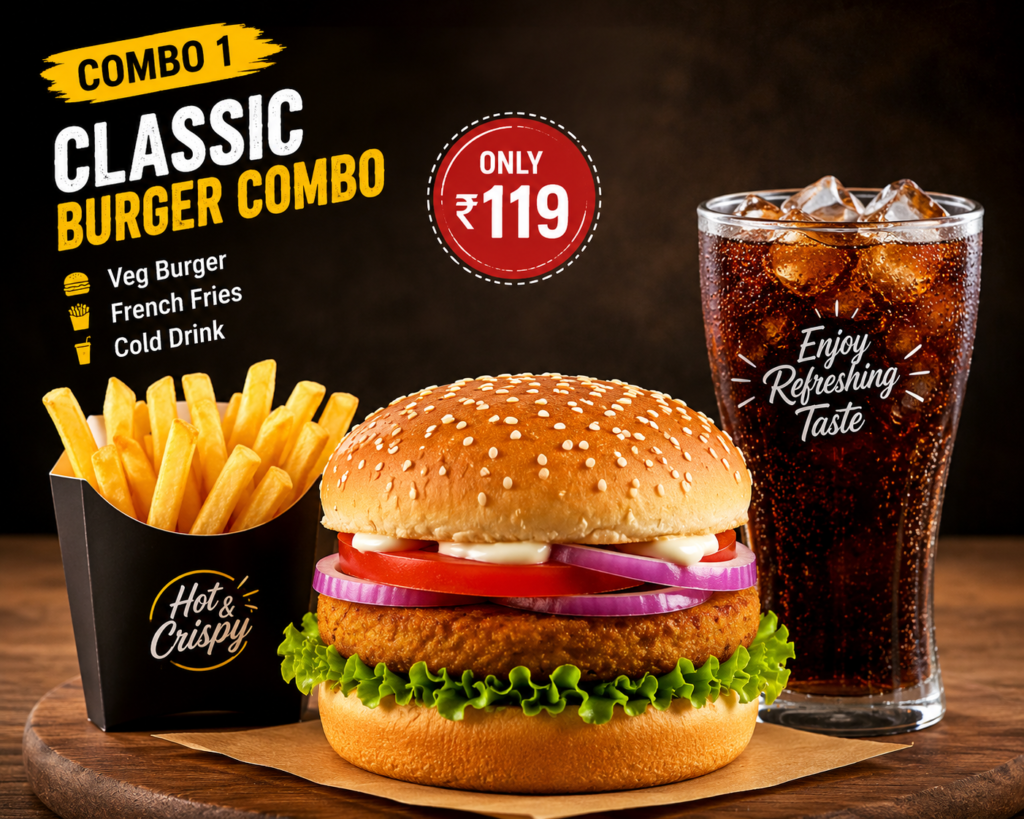 Classic Burger Combo